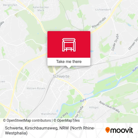 Schwerte, Kirschbaumsweg map