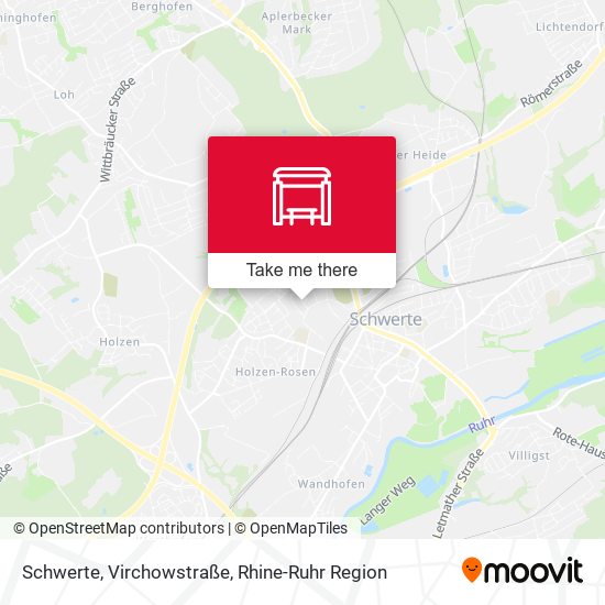 Карта Schwerte, Virchowstraße
