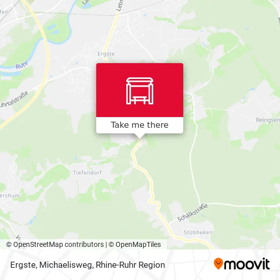 Карта Ergste, Michaelisweg