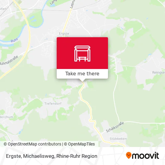 Карта Ergste, Michaelisweg