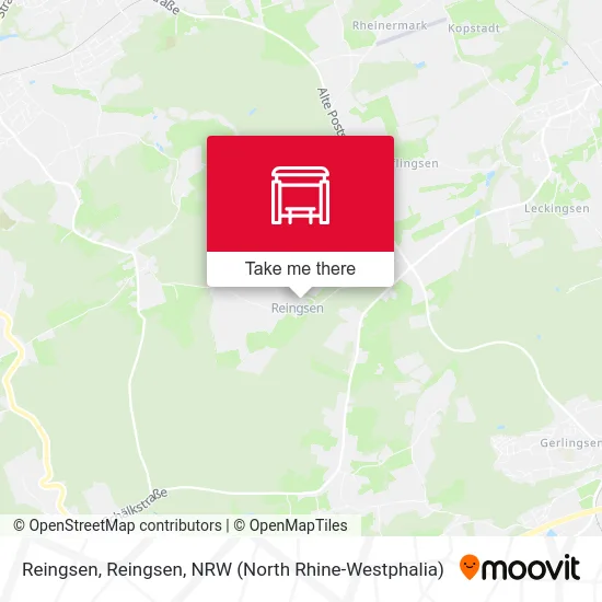 Reingsen, Reingsen map