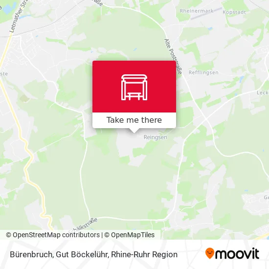 Карта Bürenbruch, Gut Böckelühr