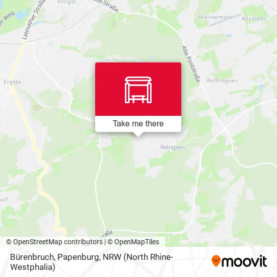 Карта Bürenbruch, Papenburg