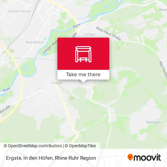 Карта Ergste, In den Höfen