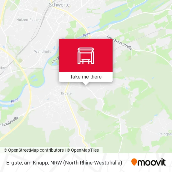Ergste, am Knapp map