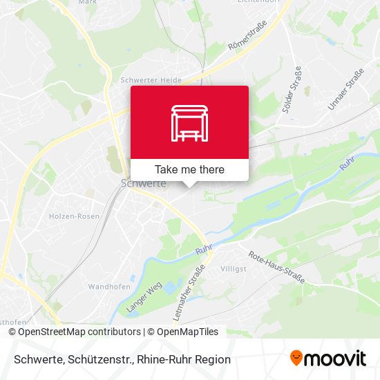 Schwerte, Schützenstr. map