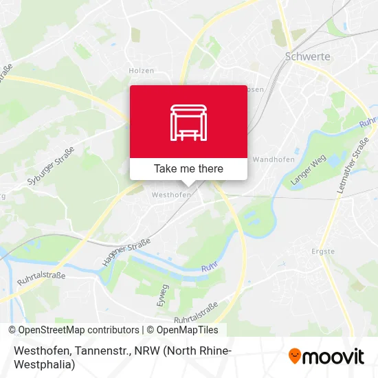 Westhofen, Tannenstr. map