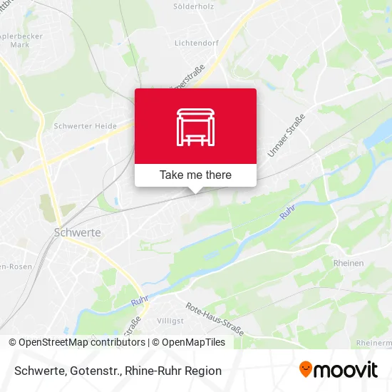 Карта Schwerte, Gotenstr.