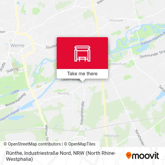 Rünthe, Industriestraße Nord map