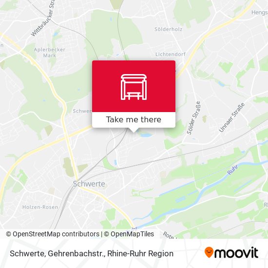Schwerte, Gehrenbachstr. map