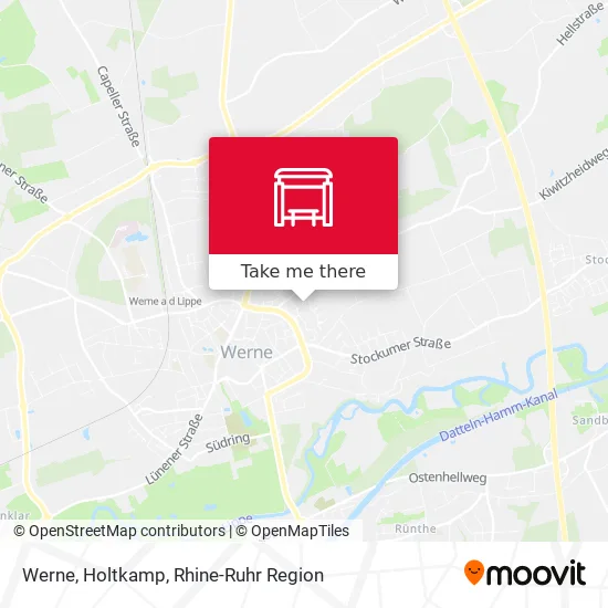 Карта Werne, Holtkamp