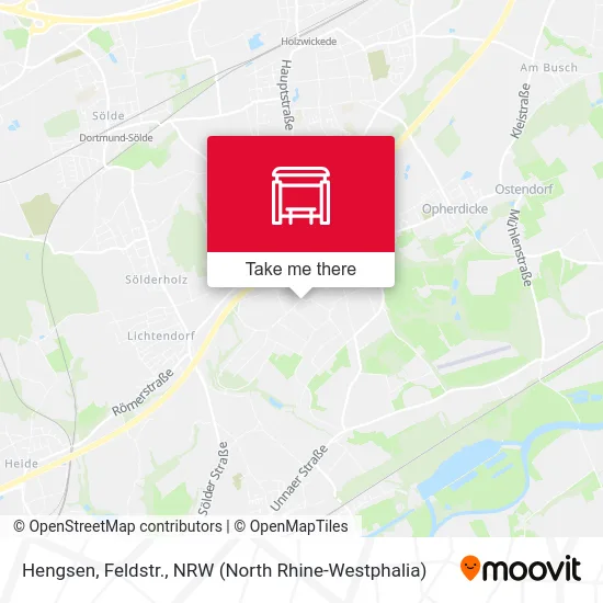 Карта Hengsen, Feldstr.