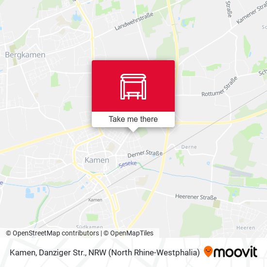 Карта Kamen, Danziger Str.