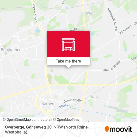 Overberge, Gänseweg 30 map