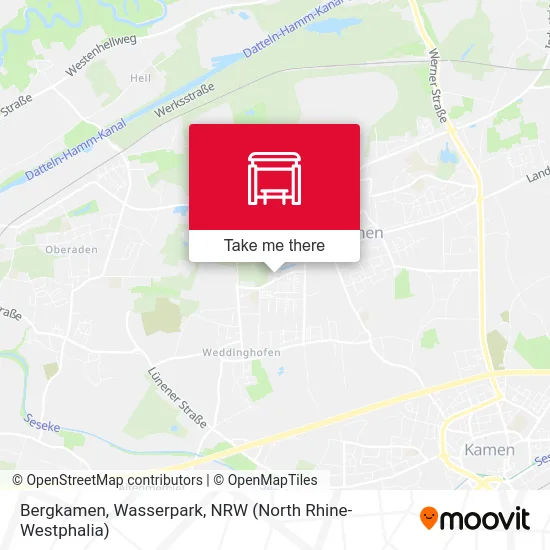 Bergkamen, Wasserpark map