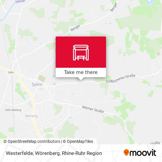 Westerfelde, Wörenberg map