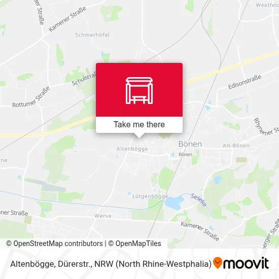 Altenbögge, Dürerstr. map