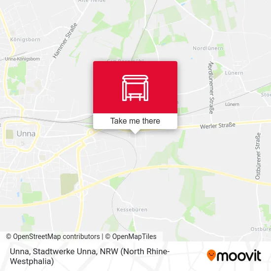 Unna, Stadtwerke Unna map