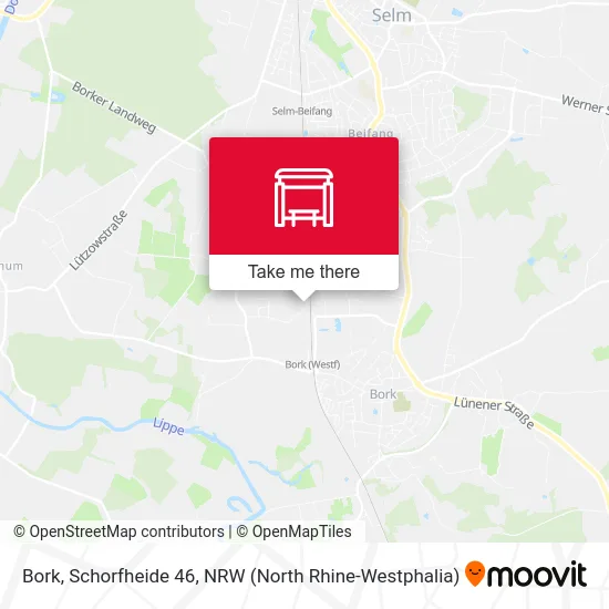 Bork, Schorfheide 46 map
