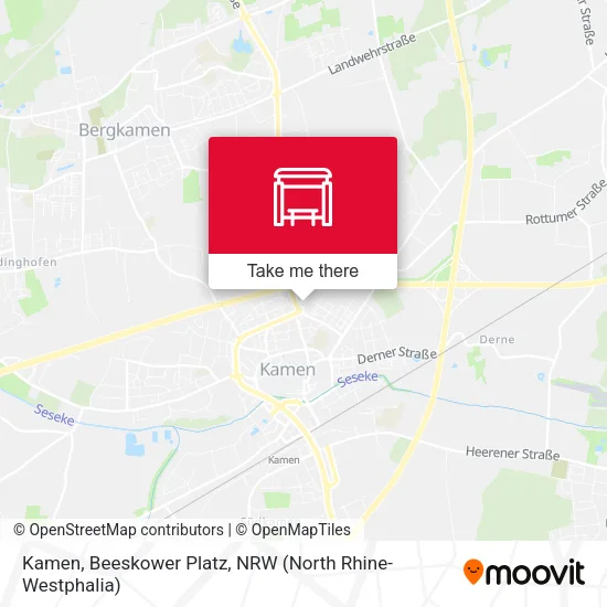 Карта Kamen, Beeskower Platz