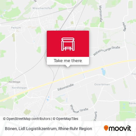 Bönen, Lidl Logistikzentrum map