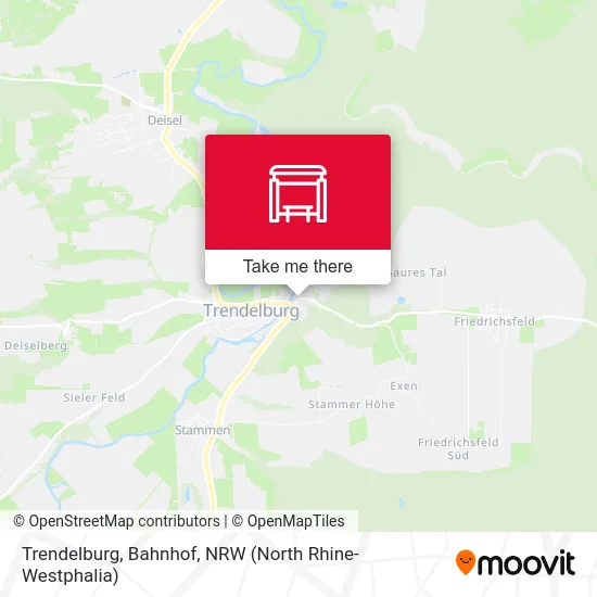 Trendelburg, Bahnhof map