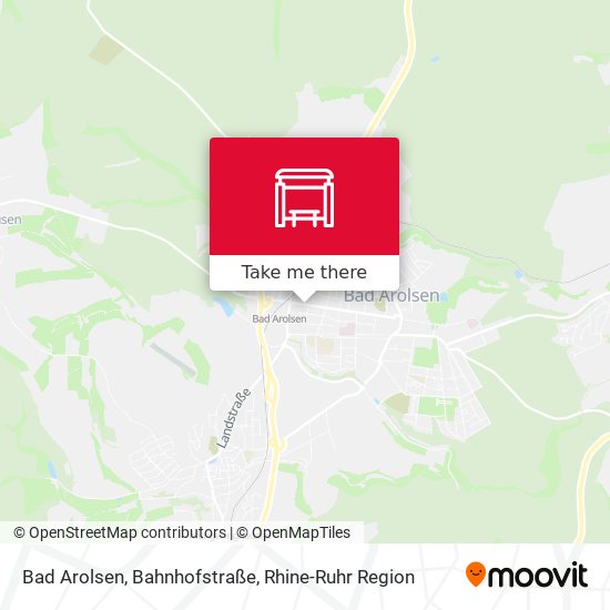 Bad Arolsen, Bahnhofstraße map