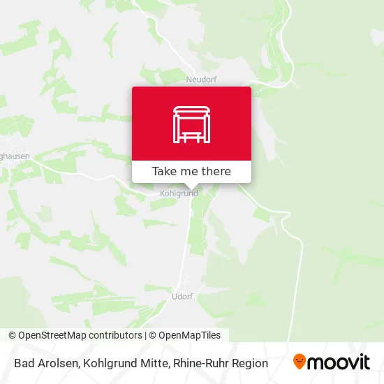 Карта Bad Arolsen, Kohlgrund Mitte