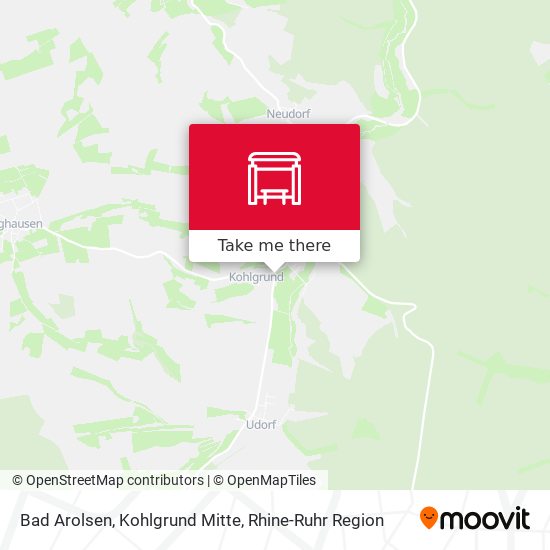 Bad Arolsen, Kohlgrund Mitte map