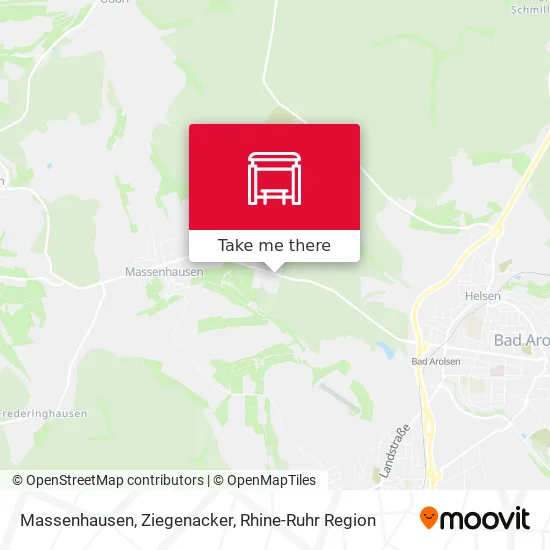 Карта Massenhausen, Ziegenacker