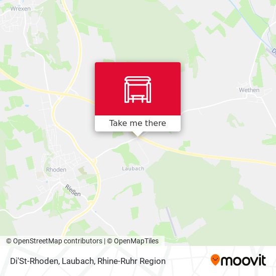 Di'St-Rhoden, Laubach map