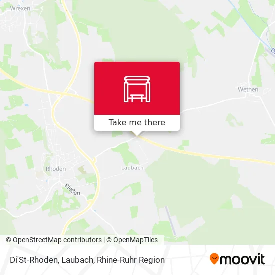 Карта Di'St-Rhoden, Laubach