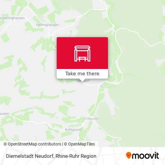 Карта Diemelstadt Neudorf