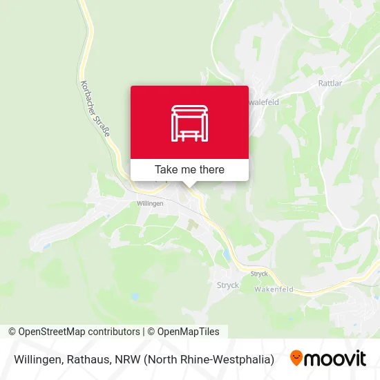 Willingen, Rathaus map