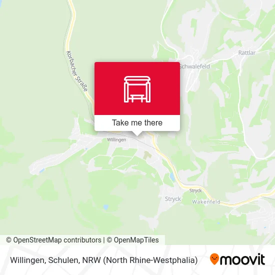 Willingen, Schulen map