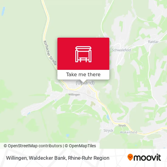 Карта Willingen, Waldecker Bank