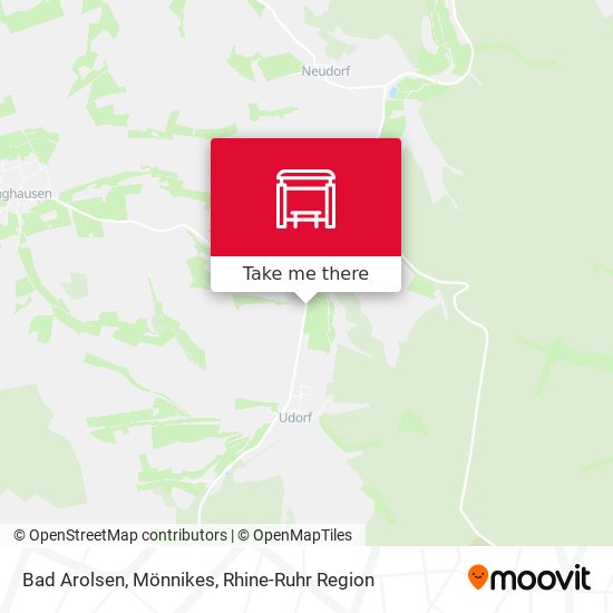 Bad Arolsen, Mönnikes map