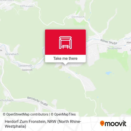 Herdorf Zum Fronstein map
