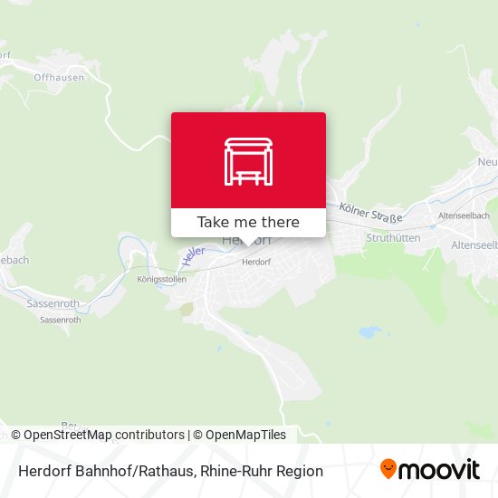 Herdorf Bahnhof/Rathaus map