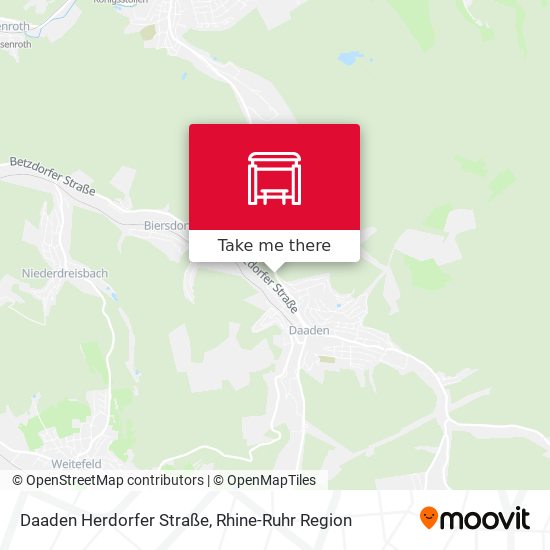 Daaden Herdorfer Straße map
