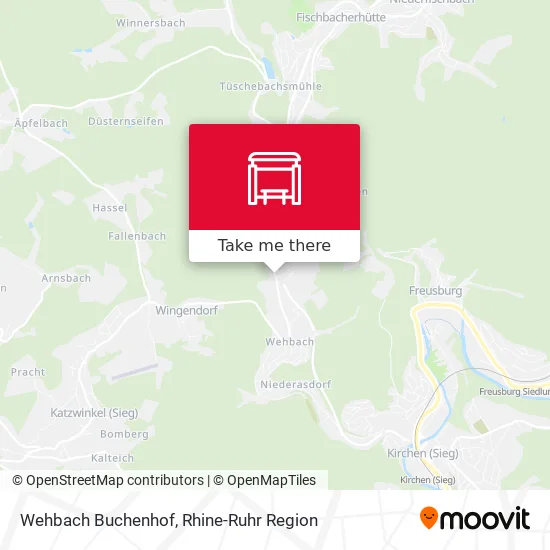 Карта Wehbach Buchenhof