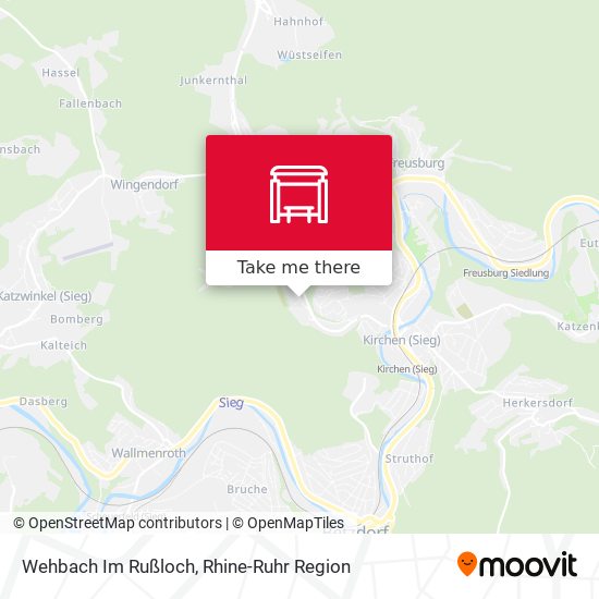 Wehbach Im Rußloch map