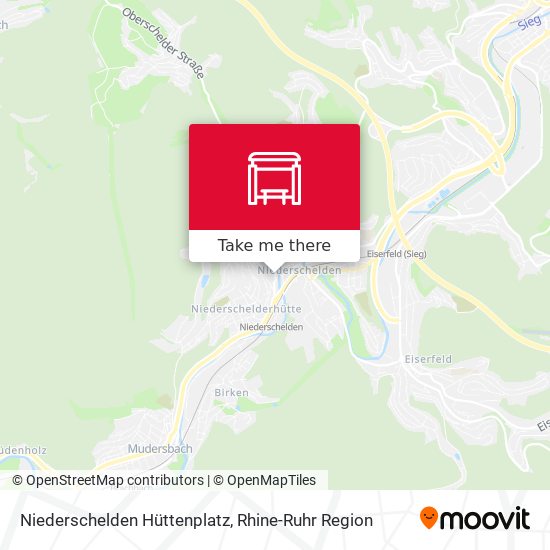 Niederschelden Hüttenplatz map