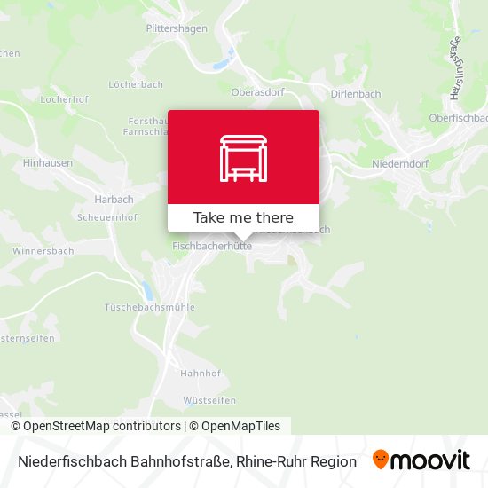 Niederfischbach Bahnhofstraße map
