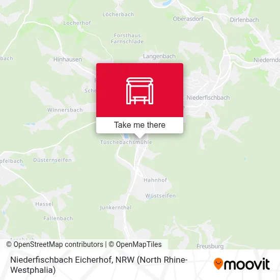 Niederfischbach Eicherhof map