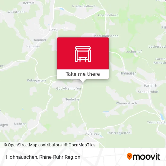 Карта Hohhäuschen