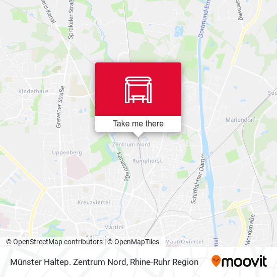 Münster Haltep.  Zentrum Nord map
