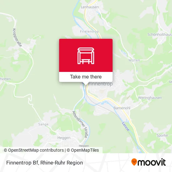 Карта Finnentrop Bf