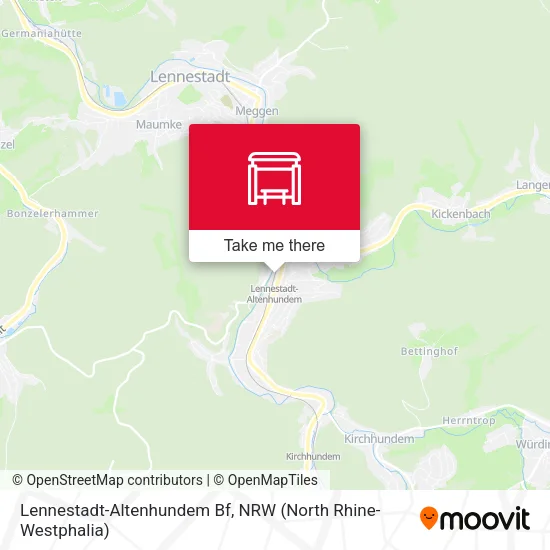Карта Lennestadt-Altenhundem Bf