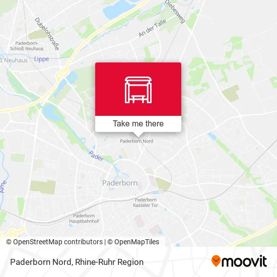 Карта Paderborn Nord